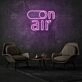 On Air Sign Neon Dynamic Broadcasting Energy
