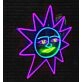 Sun Grandpa Avatar Neon Sign