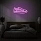 Shoe Neon Art Fashion Statement in Bright Form