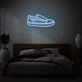 Shoe Neon Art Fashion Statement in Bright Form