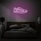 Shoe Neon Art Fashion Statement in Bright Form