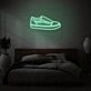 Shoe Neon Art Fashion Statement in Bright Form