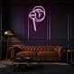 Woman Lips Neon Sign Sensual Beauty Illuminated