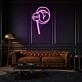 Woman Lips Neon Sign Sensual Beauty Illuminated