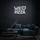 Customize We Love Pizza Neon Universal Adoration of Pizza