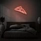 Slice Of Pizza Neon Delicious and Tempting