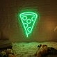 Vertical Piece Of Pizza Neon Unique Foodie Love