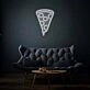 Vertical Piece Of Pizza Neon Unique Foodie Love