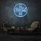 Customize Round CocaCola Neon Iconic Beverage Brand