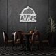 Customize Diner Neon Lettering Classic American Diner Feel