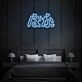 Japanese Writing Neon Artistic Script and Elegance