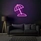 Umbrella Neon Shelter and Protection