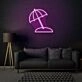 Umbrella Neon Shelter and Protection
