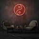 Yin Yang Neon Balance and Harmony