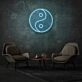 Yin Yang Neon Balance and Harmony