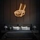 Sushi Neon Delicacies in Radiant Light