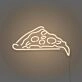 Pizza Slice Neon Celebrating a Slice of Joy