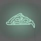 Pizza Slice Neon Celebrating a Slice of Joy