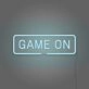 Game On Neon Ready for Challenge and Play