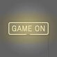 Game On Neon Ready for Challenge and Play