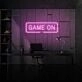 Game On Neon Ready for Challenge and Play