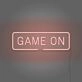 Game On Neon Ready for Challenge and Play