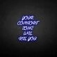 Your comfort zone will kill you neon sign