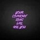 Your comfort zone will kill you neon sign