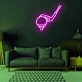 Golf Neon Tee Off to Leisure and Sport