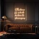 This home is built on love & shenanigans Neon Sign Family Fun and Warmth