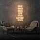Great Things Never Come From Comfort Zones Neon Sign Pushing Boundaries and Growth