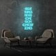 Great Things Never Come From Comfort Zones Neon Sign Pushing Boundaries and Growth