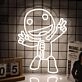 Silly Cartoon Neon Playful and Imaginative