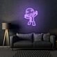 Silly Cartoon Neon Playful and Imaginative