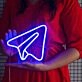 Telegram Neon Old School Communication in New Light
