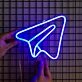 Telegram Neon Old School Communication in New Light
