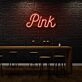 Pink Cursive Neon Feminine Flair and Style