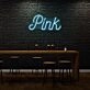 Pink Cursive Neon Feminine Flair and Style