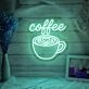 Customize Coffee Mug Neon Essential Morning Ritual