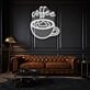 Customize Coffee Mug Neon Essential Morning Ritual