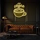 Customize Coffee Mug Neon Essential Morning Ritual