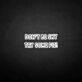 Don't be shy, try some cake' neon sign