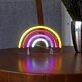 Rainbow Neon Spectrum of Hope and Diversity