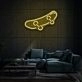 Skateboard Neon Symbol of Youth and Rebellion