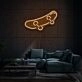 Skateboard Neon Symbol of Youth and Rebellion