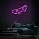 Skateboard Neon Symbol of Youth and Rebellion