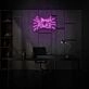 Woman Power Neon Sign Empowering Feminine Strength