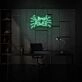 Woman Power Neon Sign Empowering Feminine Strength