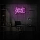 Woman Power Neon Sign Empowering Feminine Strength