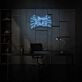 Woman Power Neon Sign Empowering Feminine Strength